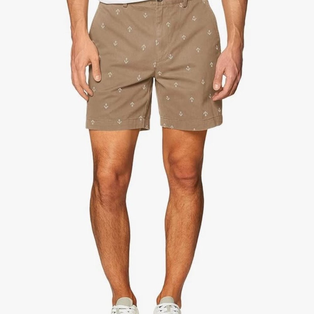 Amazon Essentials Mens Classic-Fit 7" Chino Shorts - sz 38